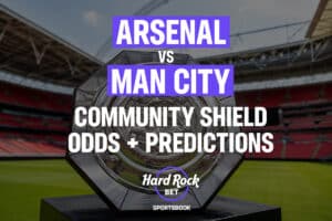 Arsenal vs Man City Odds, Community Shield