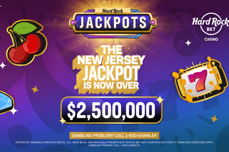 The New Jersey jackpot is now over $2.5 million